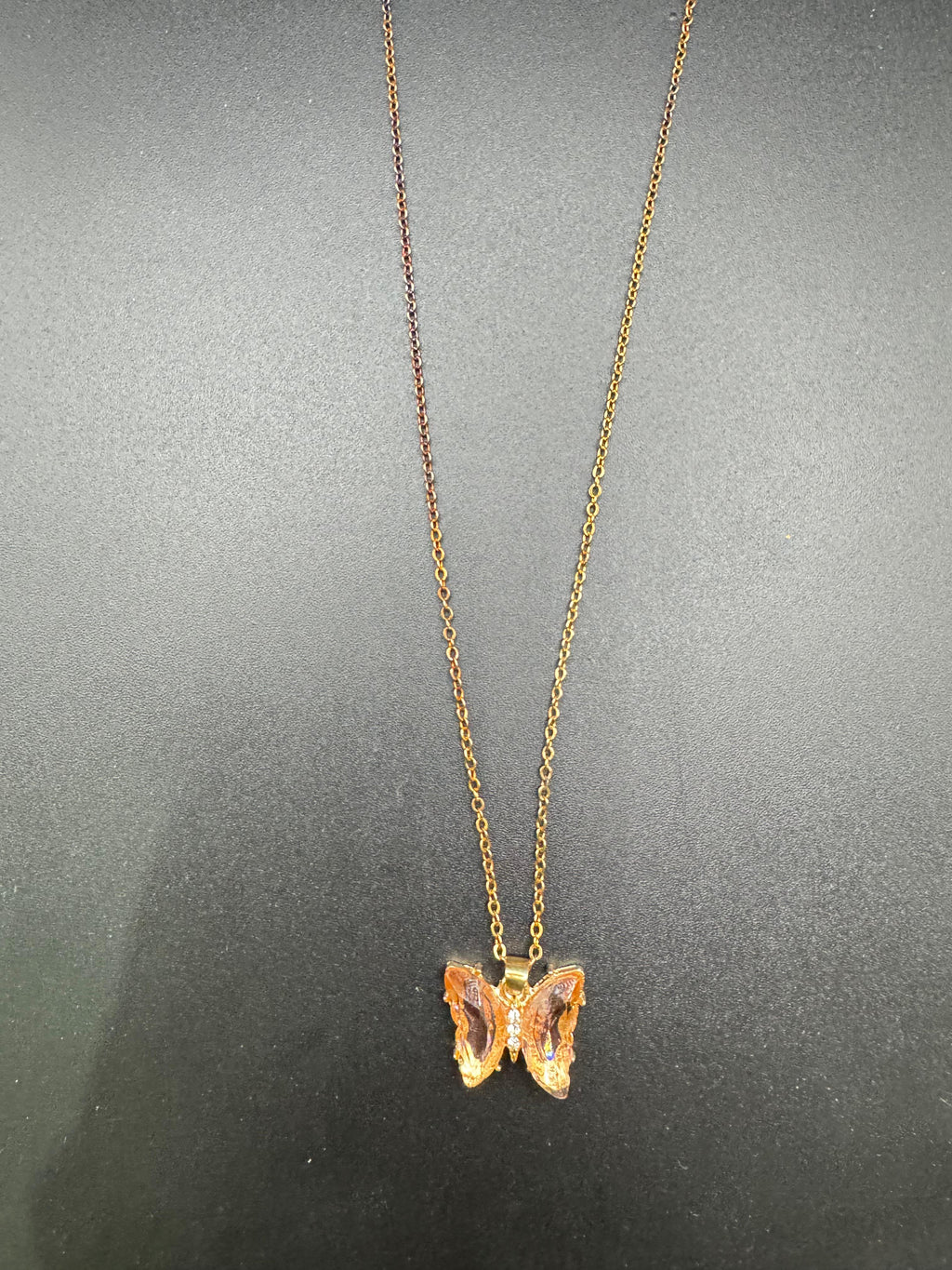 Butterfly necklaces